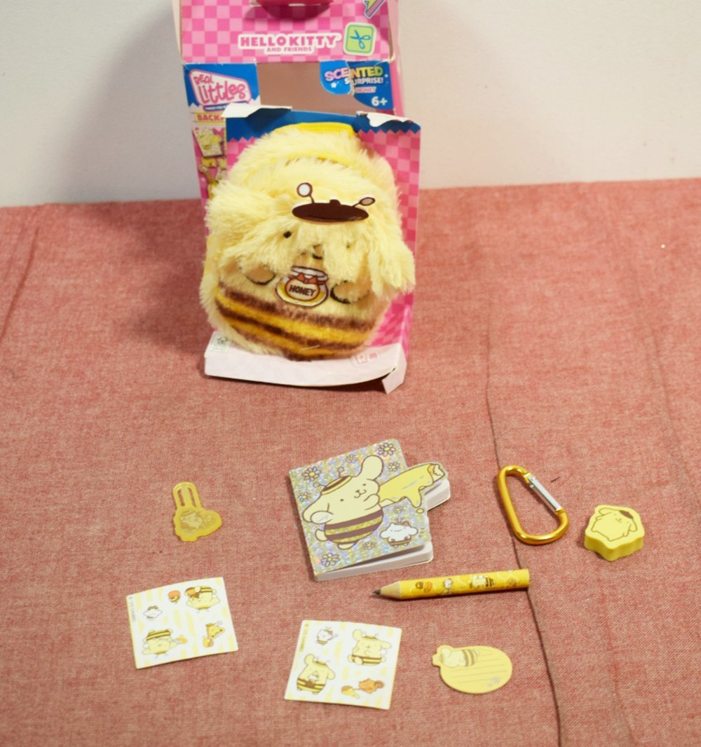 Real Littles Scented Hello Kitty Pompompurin Backpack